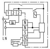 Терморегулятор с выносным датчиком температуры (пола) Eberle FR-E 525 31/I