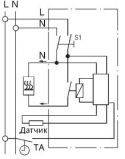 Терморегулятор с выносным датчиком температуры (пола) Eberle FRe F2A
