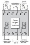 Терморегулятор (термостат) с выносным датчиком температуры для электрических котлов Terneo BeeRT / два датчика (обратка и подача) / два по 16А / +5 +85