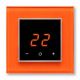 Терморегулятор с выносным датчиком температуры (пола). AURA ORTO 2001 Orange Classic (классический оранжевый) (сенсорный)